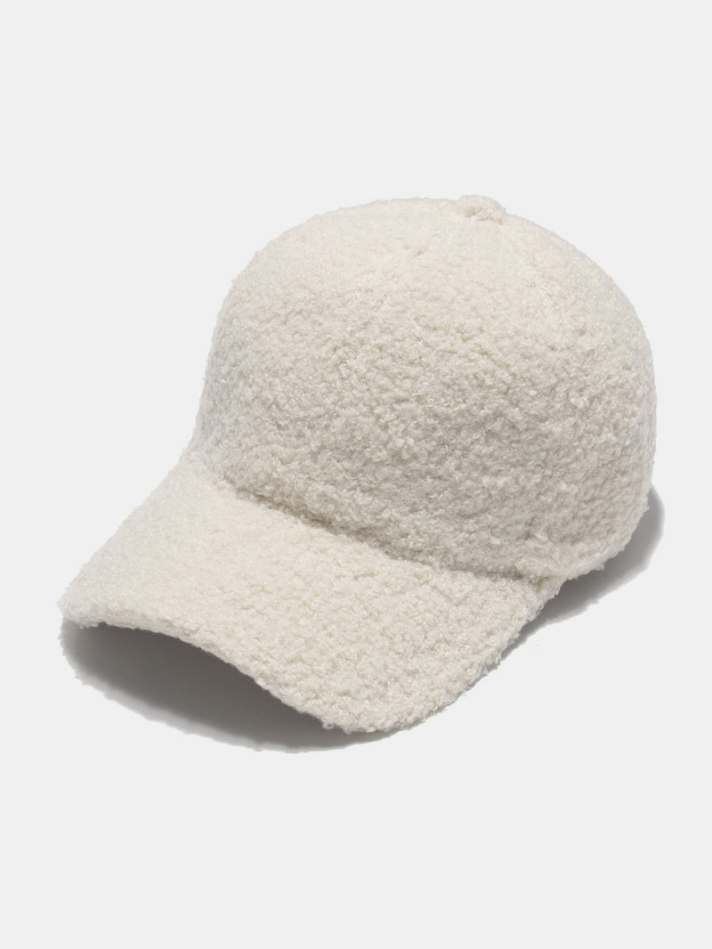 Sherpa Solid Color Baseball Cap - Sydney So Sweet