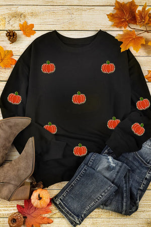 Pumpkin Patch Women's Graphic Long Sleeve Sweatshirt - Sydney So Sweet