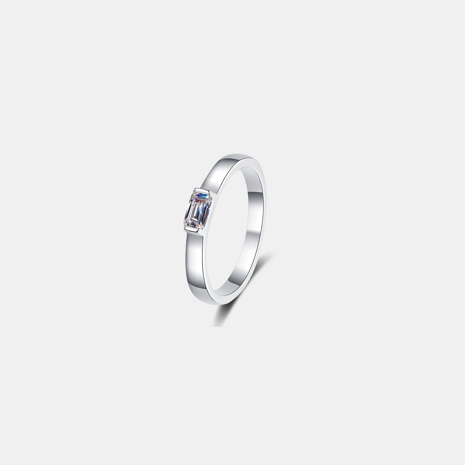 Moissanite 925 Sterling Silver Ring - Sydney So Sweet