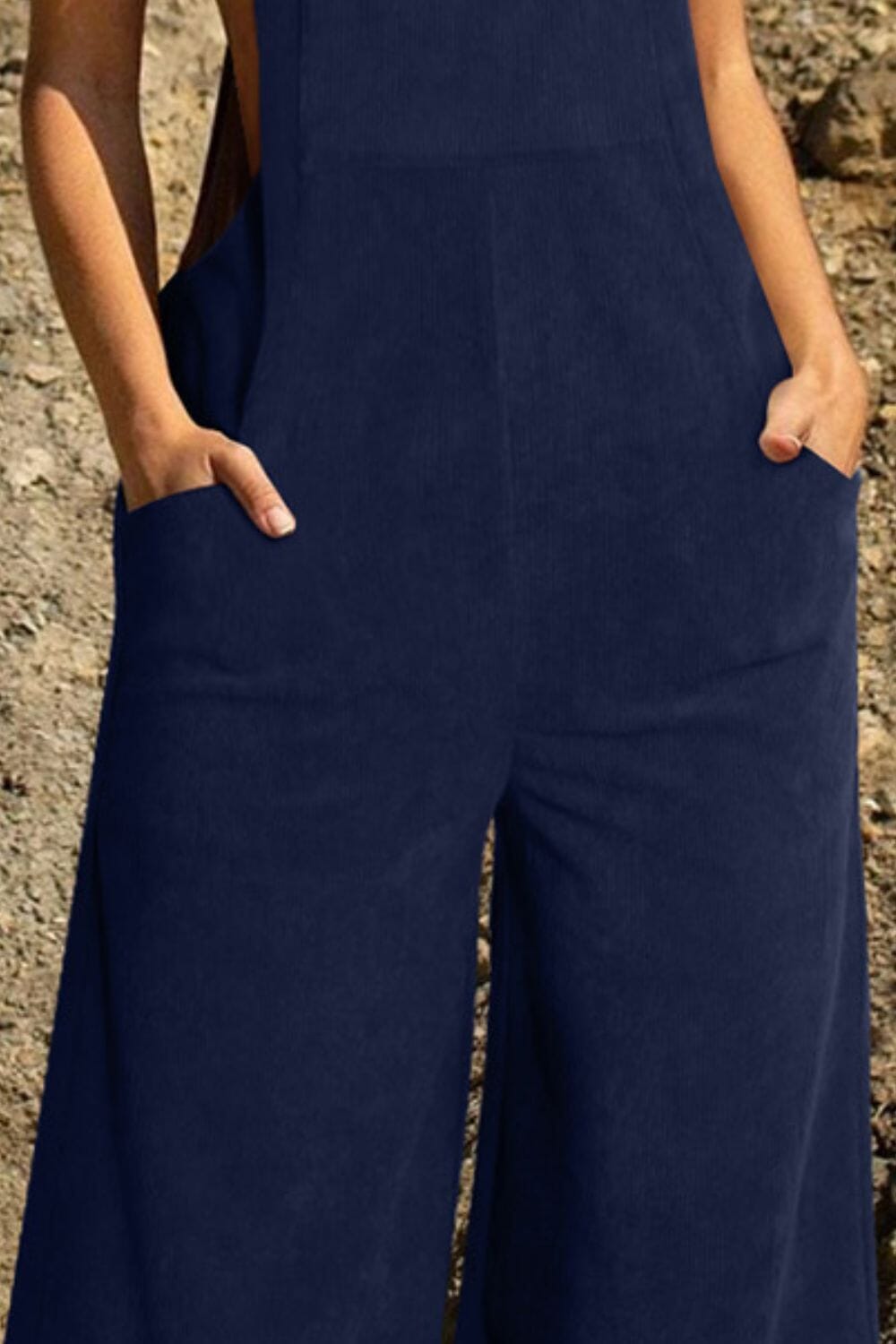 Pocketed Wide Leg Overall - Sydney So Sweet