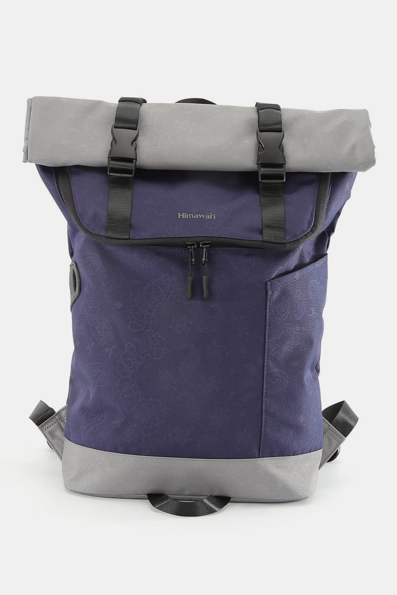 Himawari Contrast Waterproof Canvas Backpack Bag - Sydney So Sweet