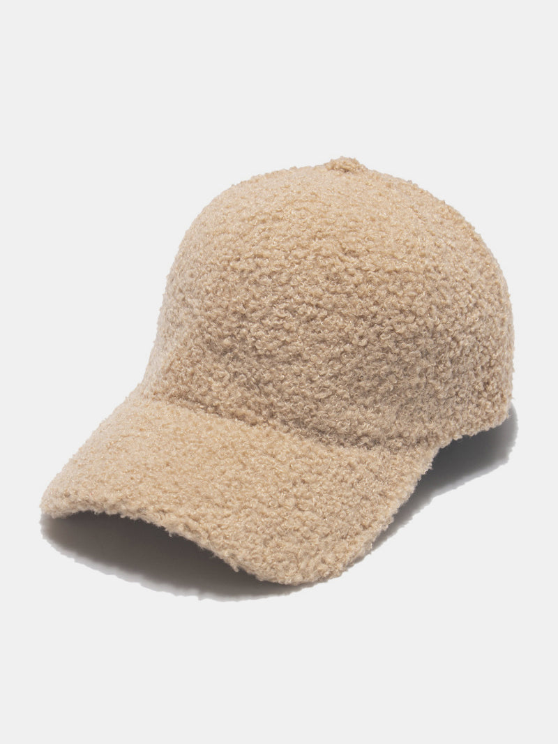 Sherpa Solid Color Baseball Cap - Sydney So Sweet