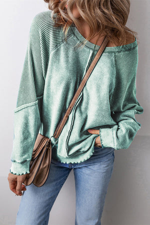 Round Neck Long Sleeve Sweatshirt - Sydney So Sweet