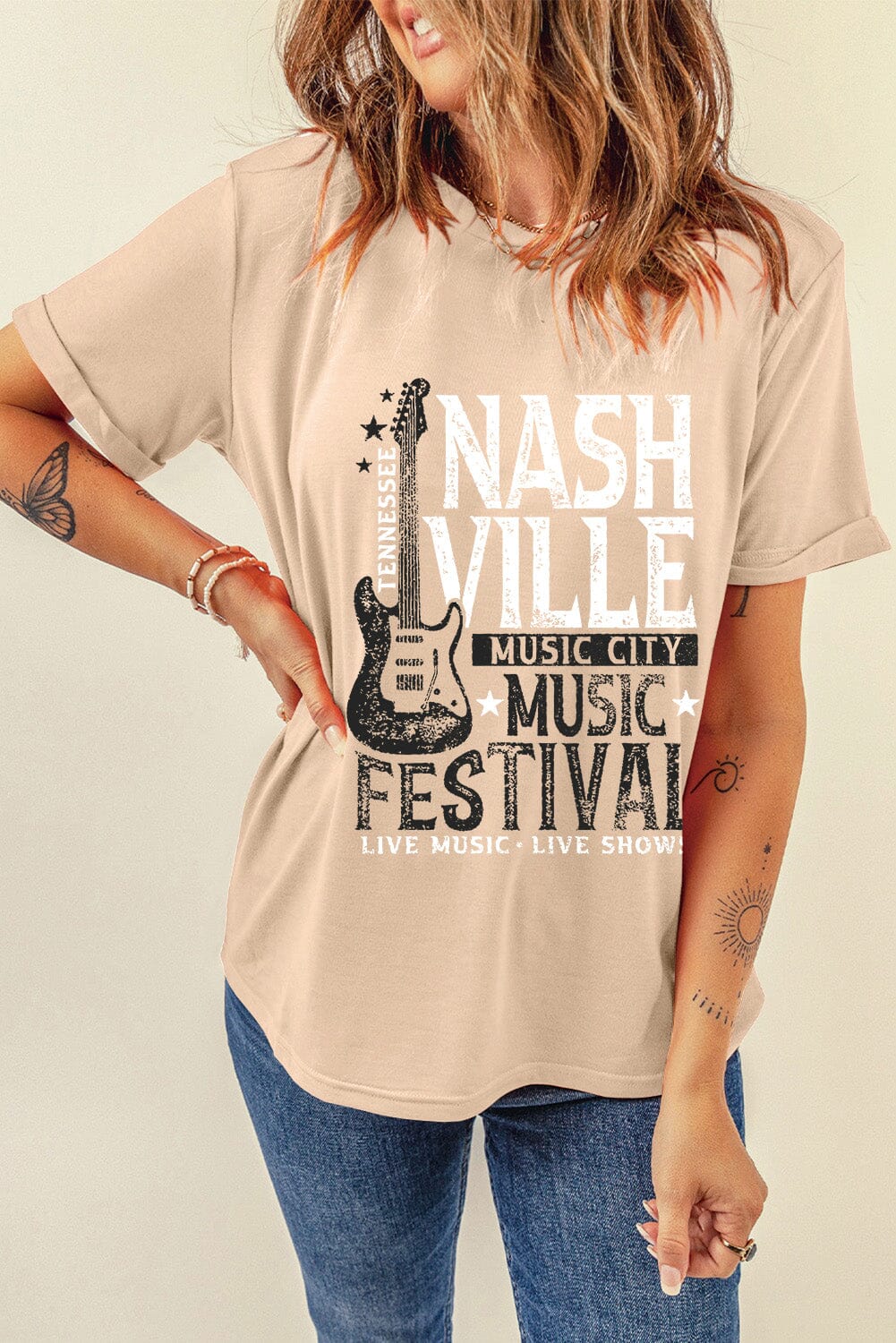 Nashville Music Festival Women&#39;s Graphic Short Sleeve T-Shirt - Sydney So Sweet