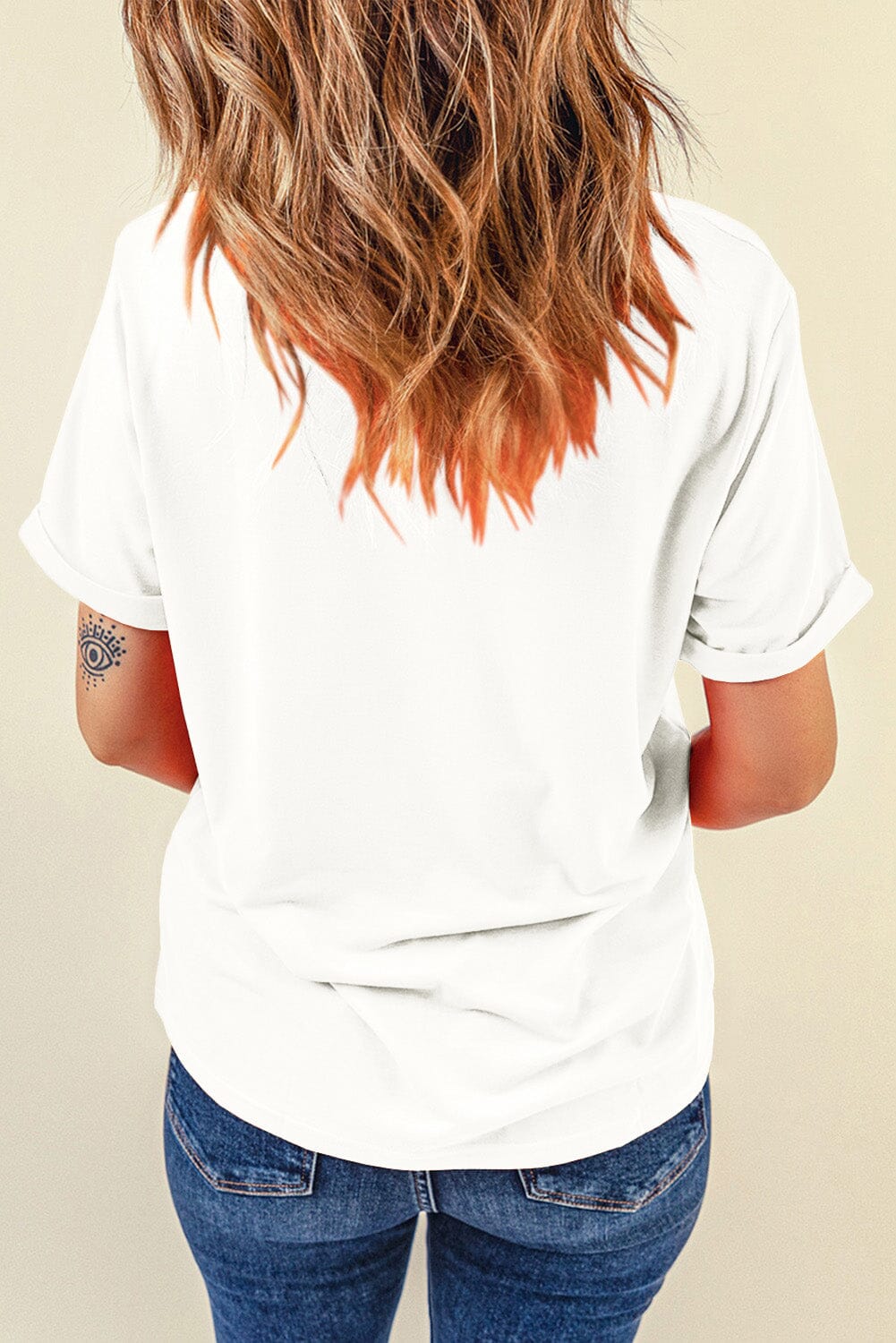 Graphic Round Neck Short Sleeve T-Shirt - Sydney So Sweet