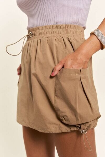 ADORA Drawstring Skort with Pockets - Sydney So Sweet