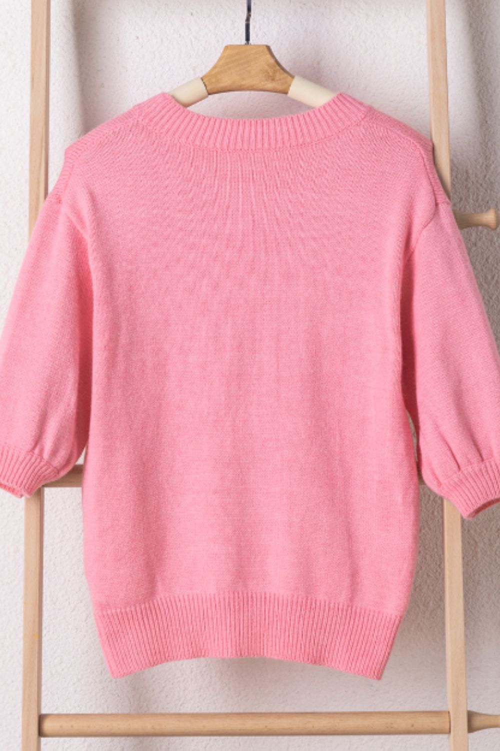 MOM Round Neck Half Sleeve Sweater - Sydney So Sweet