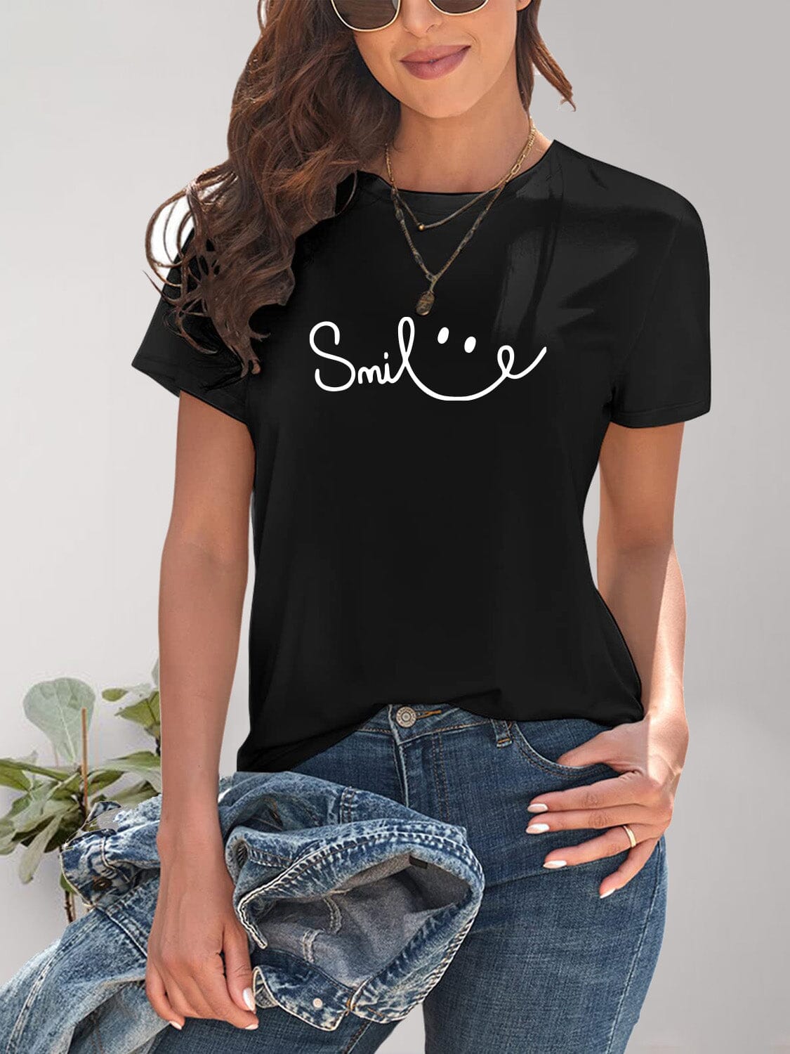 SMILE Women's Graphic Short Sleeve T-Shirt - Sydney So Sweet