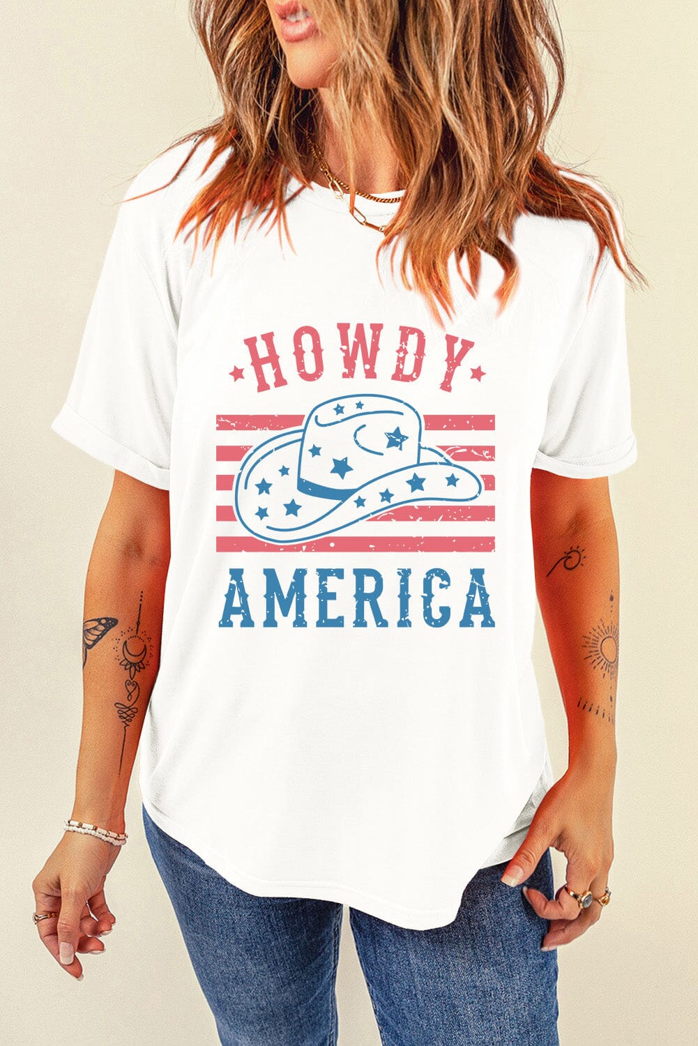 Graphic Round Neck Short Sleeve T-Shirt - Sydney So Sweet