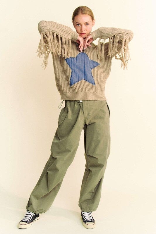 Davi & Dani Drawstring Baggy Pants with Pockets - Sydney So Sweet