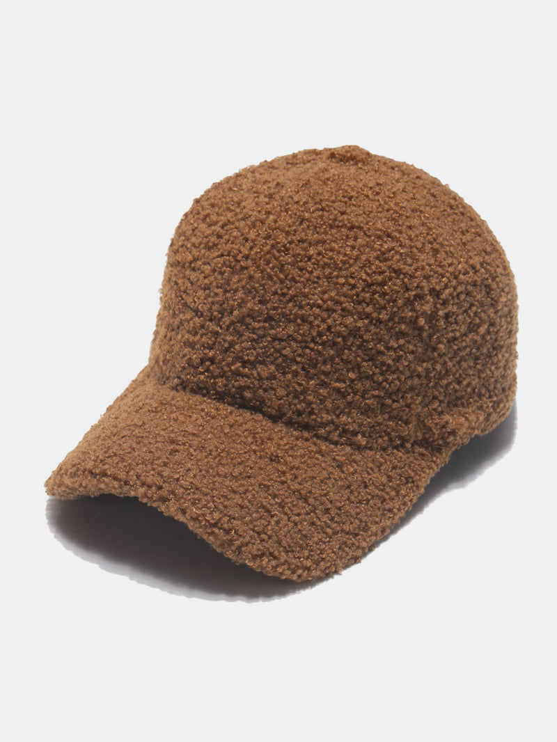 Sherpa Solid Color Baseball Cap - Sydney So Sweet