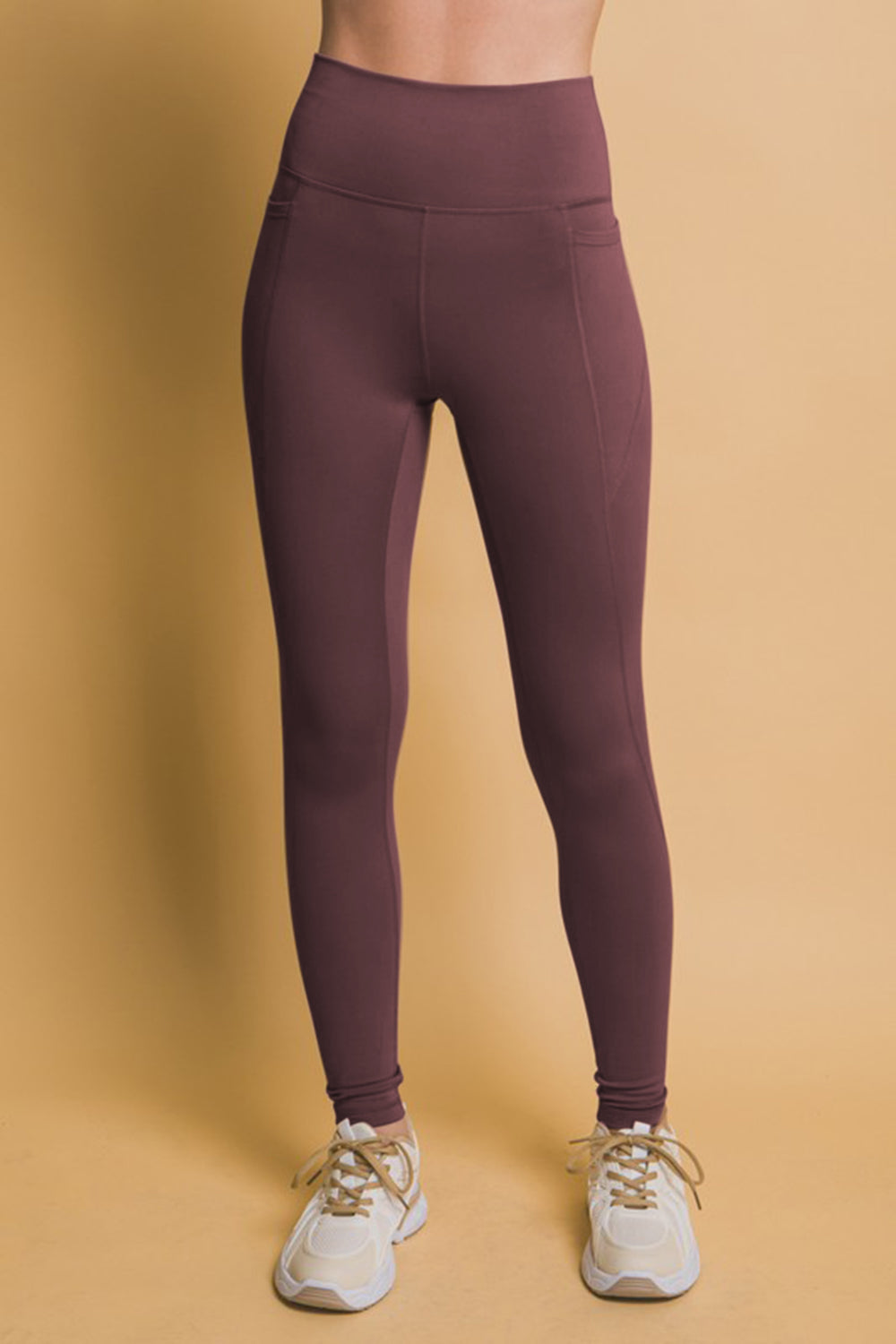 Love Tree High Waist Leggings with Side Pockets - Sydney So Sweet