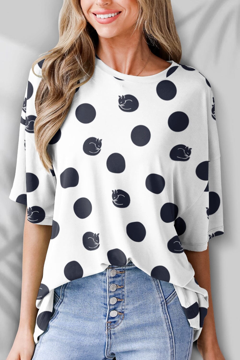 Round Neck Half Sleeve T-Shirt - Sydney So Sweet