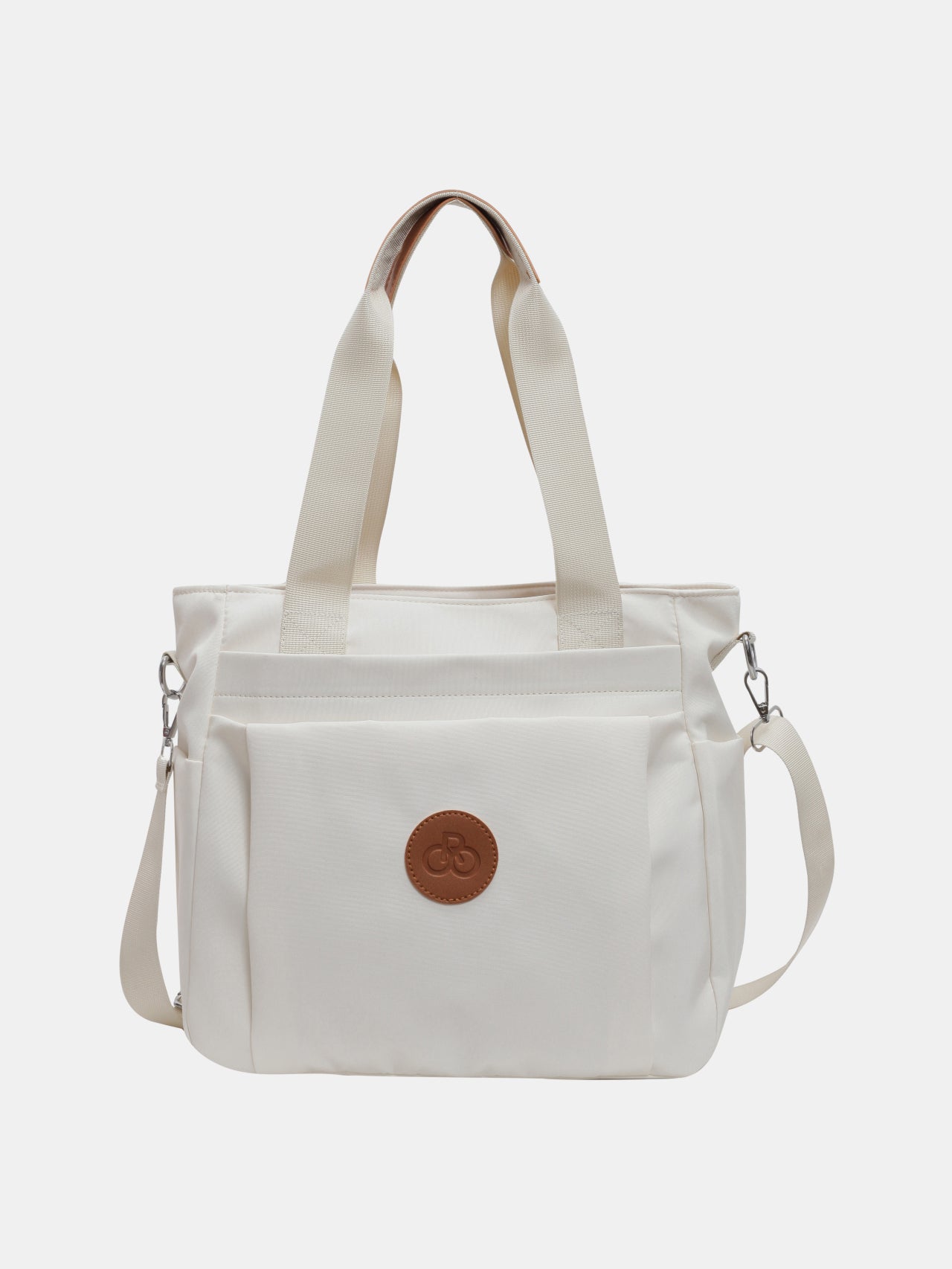 Nylon Solid Color Tote Bag - Sydney So Sweet