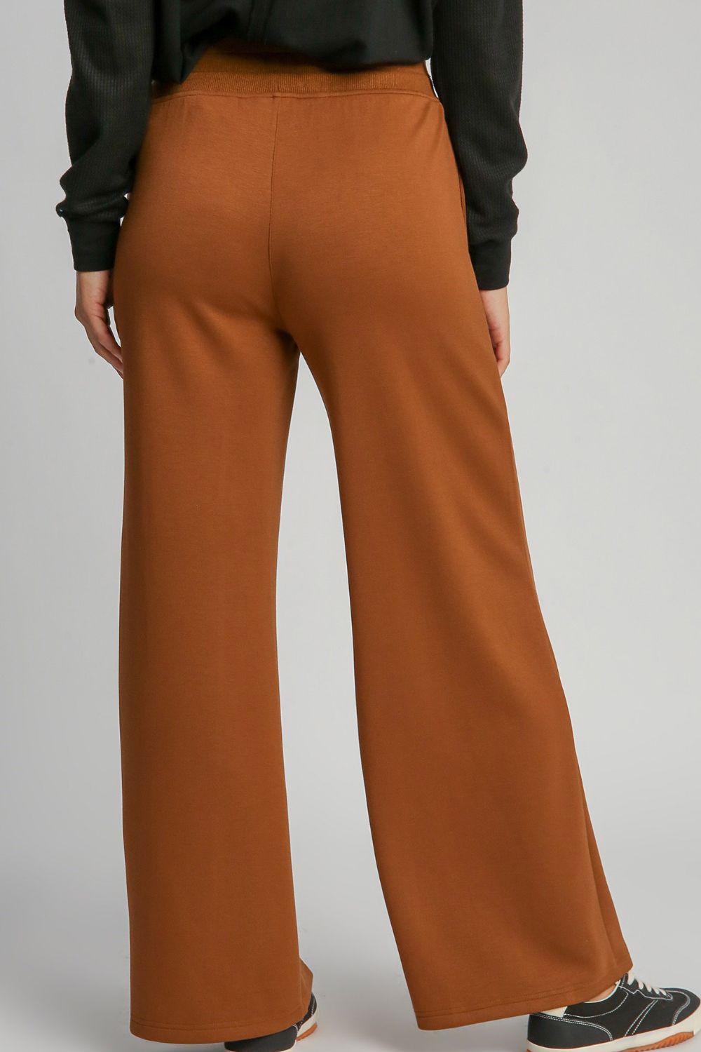 Umgee Drawstring Wide Leg Pants with Pockets - Sydney So Sweet