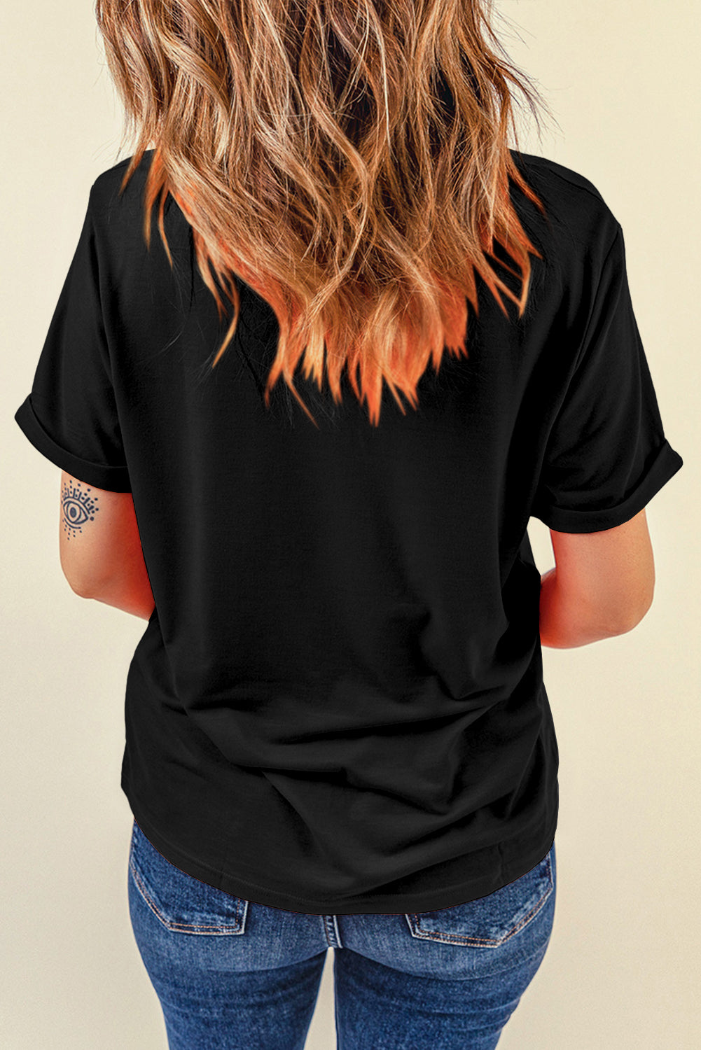 Pumpkin Round Neck Short Sleeve T-Shirt - Sydney So Sweet