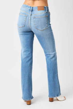 Judy Blue Full Size High Waist Straight Jeans - Sydney So Sweet