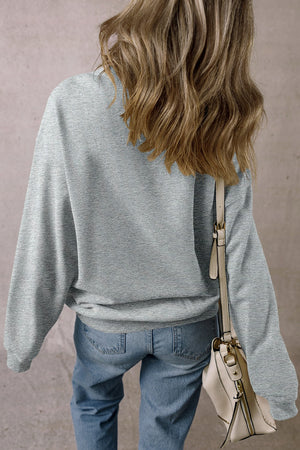 Round Neck Long Sleeve Sweatshirt - Sydney So Sweet