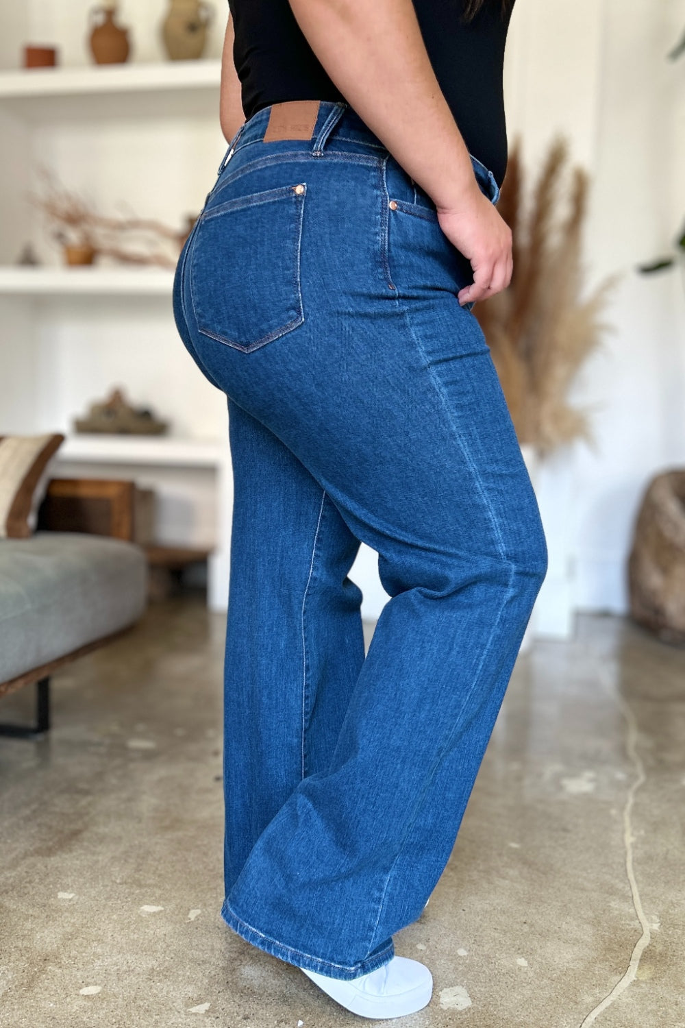 Judy Blue Full Size High Rise Straight Jeans - Sydney So Sweet