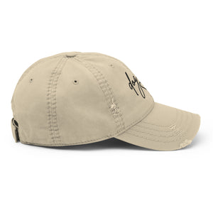 Distressed Dog Mom Embroidered Hat - Sydney So Sweet