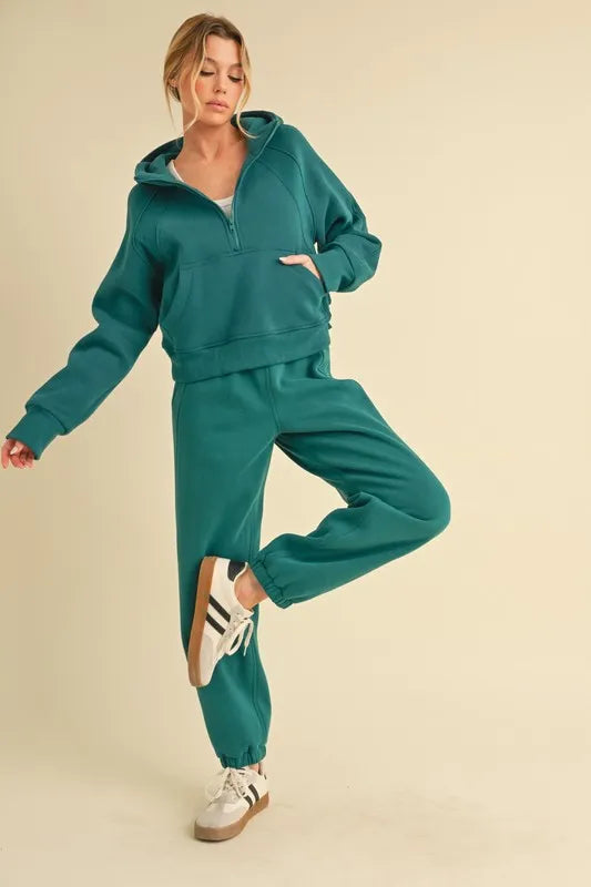 Aemi+Co Drawstring Elastic Waist Joggers - Sydney So Sweet