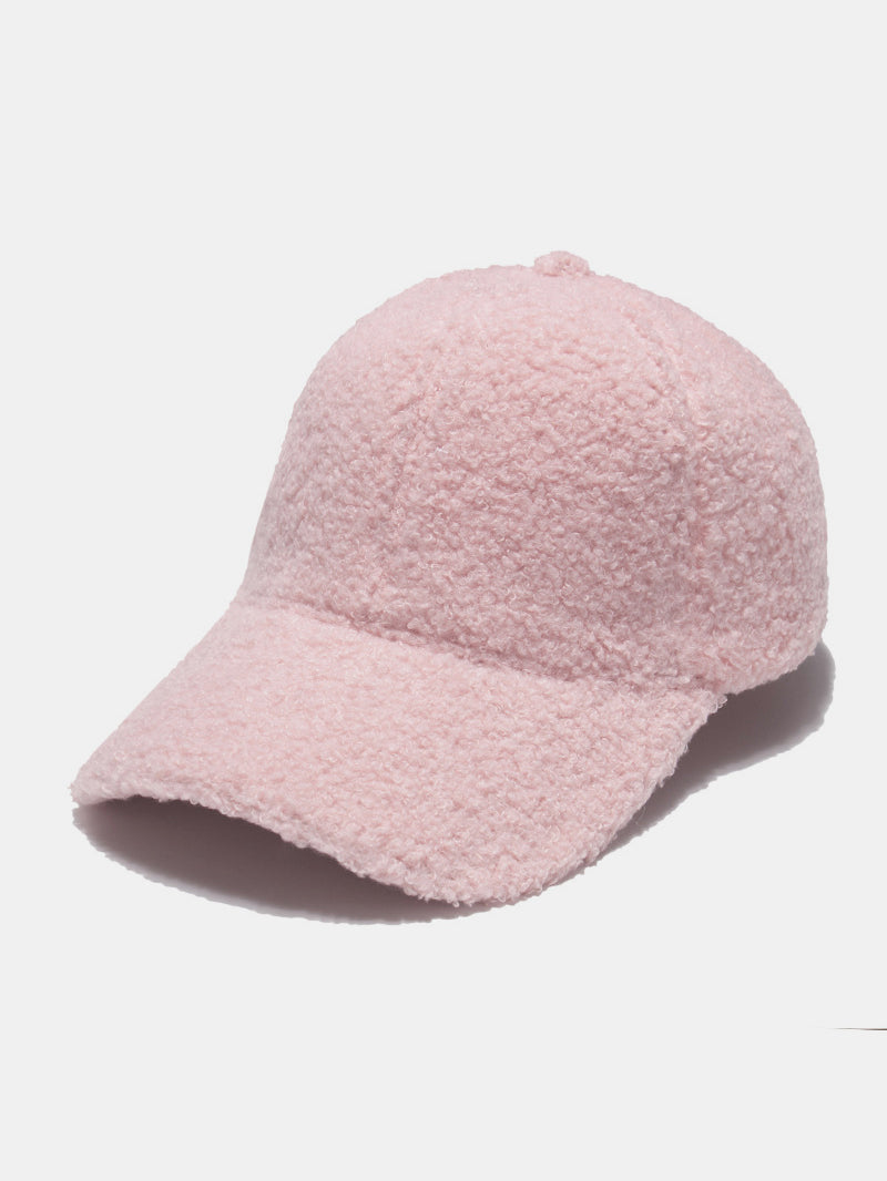 Sherpa Solid Color Baseball Cap - Sydney So Sweet