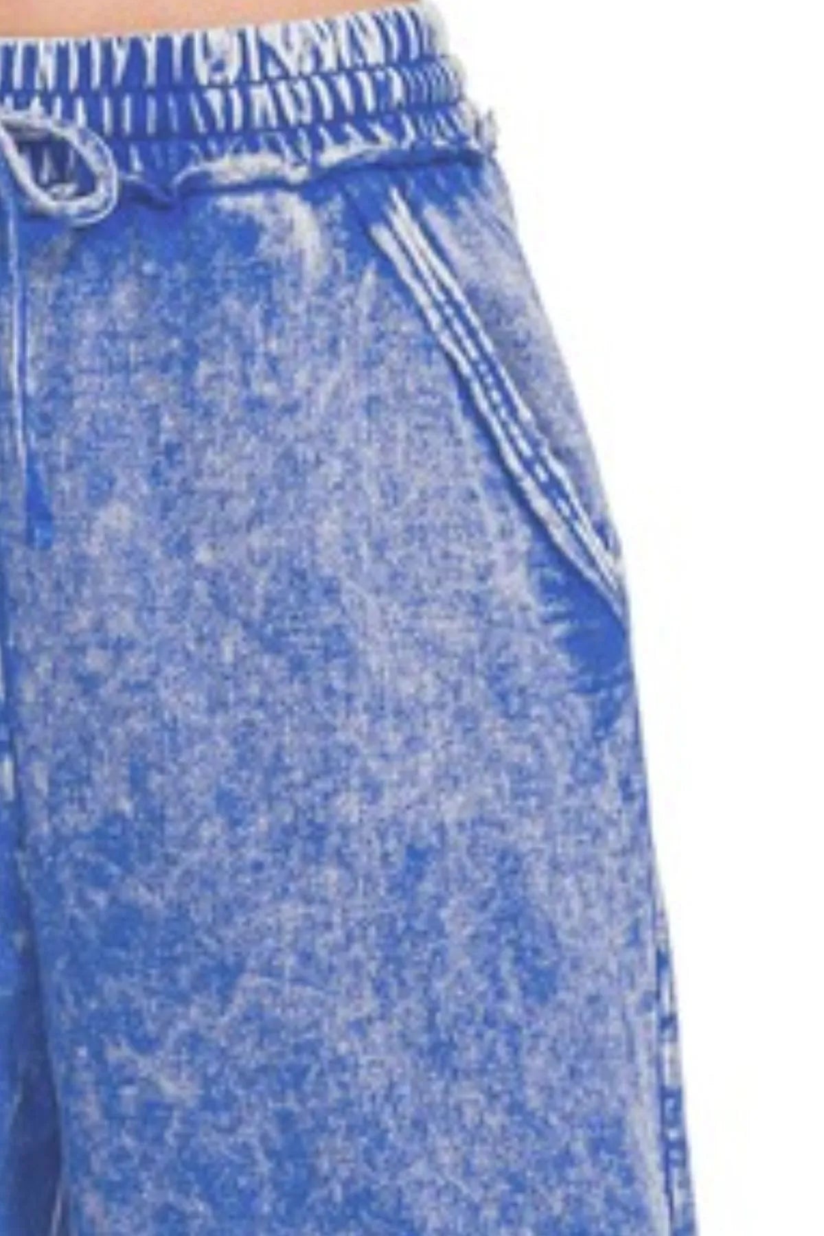 Zenana Washed French Terry Palazzo With Pockets - Sydney So Sweet