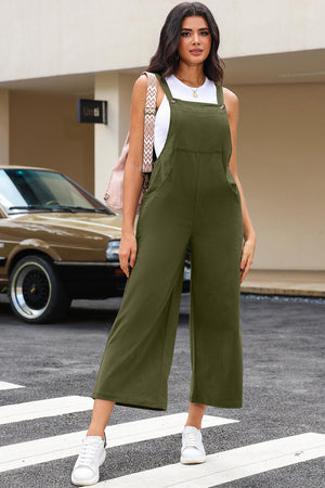 Pocketed Wide Leg Overall - Sydney So Sweet