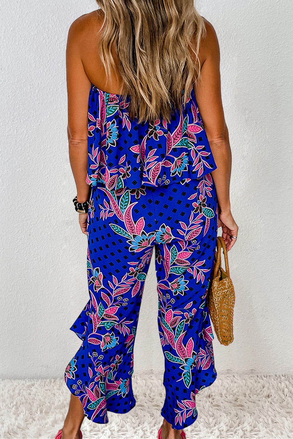 Printed Tube Jumpsuit - Sydney So Sweet