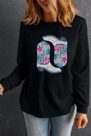 Boots Women's Graphic Long Sleeve Sweatshirt - Sydney So Sweet