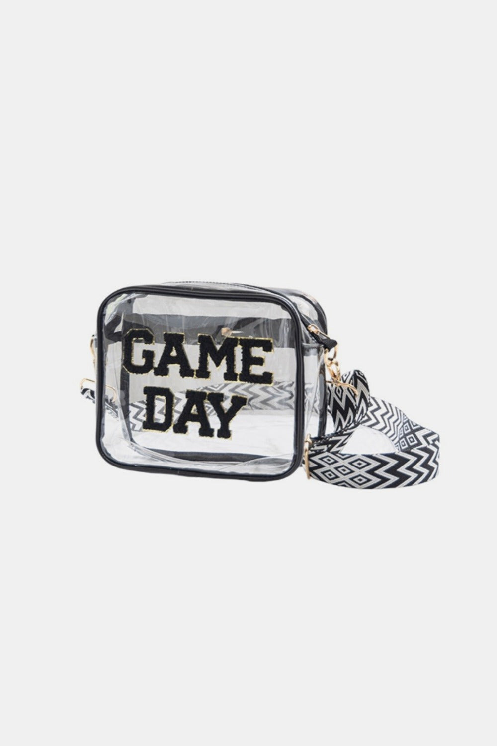 Zenana GAME DAY Stadium Approved Transparent Crossbody Bag - Sydney So Sweet