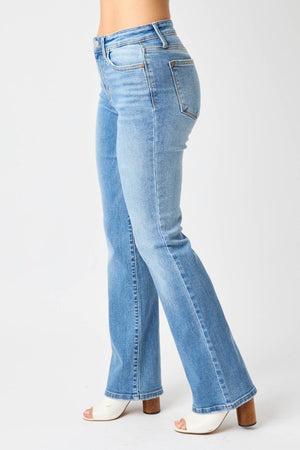 Judy Blue Full Size High Waist Straight Jeans - Sydney So Sweet