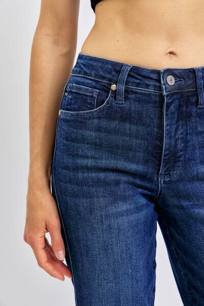 Judy Blue Full Size Tummy Control Straight Jeans Plus Size - Sydney So Sweet