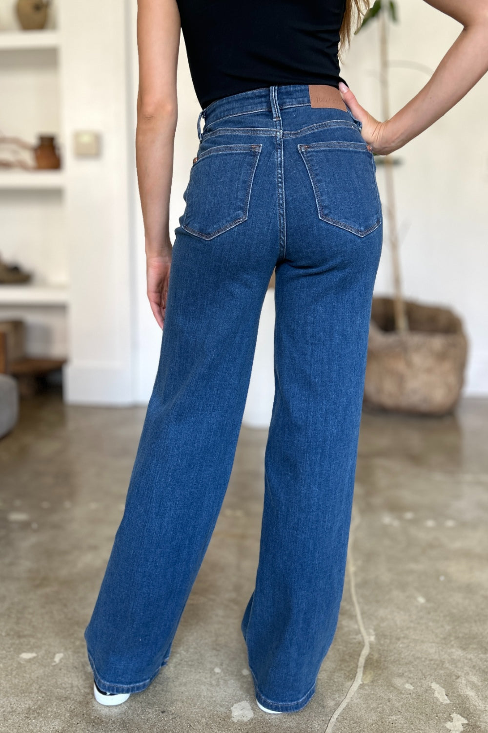 Judy Blue Full Size High Rise Straight Jeans - Sydney So Sweet