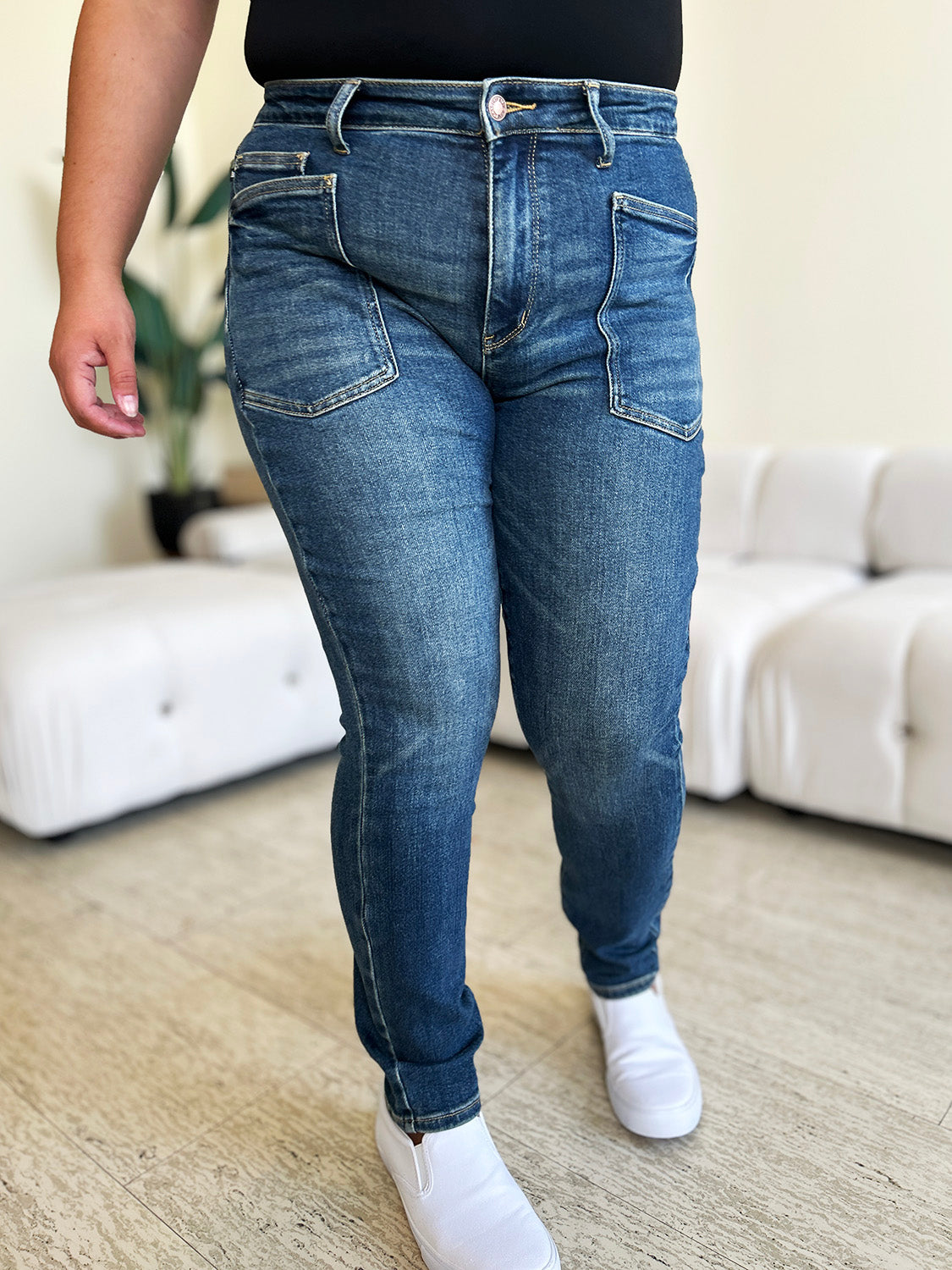 Judy Blue Full Size High Waist Skinny Jeans - Sydney So Sweet