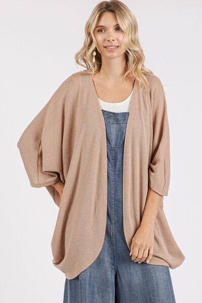 Mittoshop Open Front Batwing Sleeve Cardigan - Sydney So Sweet