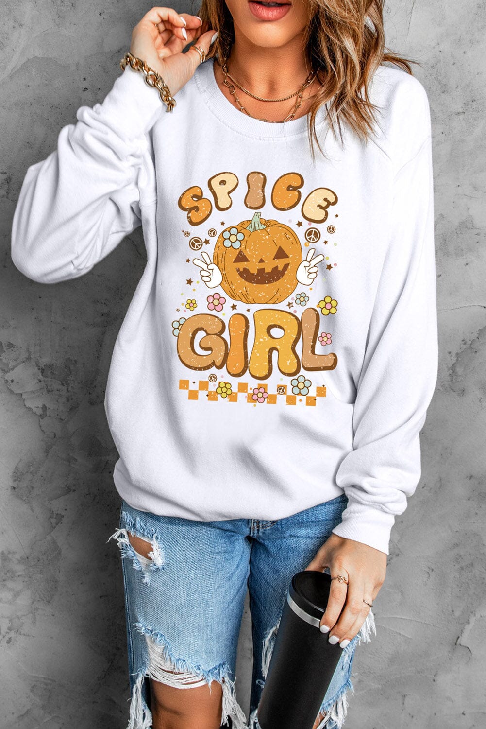 Long Sleeve SPICE GIRL Graphic Sweatshirt - Sydney So Sweet