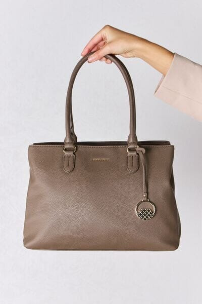 David Jones Structured Leather Handbag - Sydney So Sweet