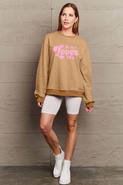 IN MY LOVER ERA Round Neck Sweatshirt - Sydney So Sweet