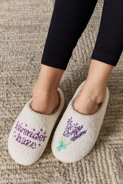 Melody Sequin Pattern Cozy Slippers - Sydney So Sweet