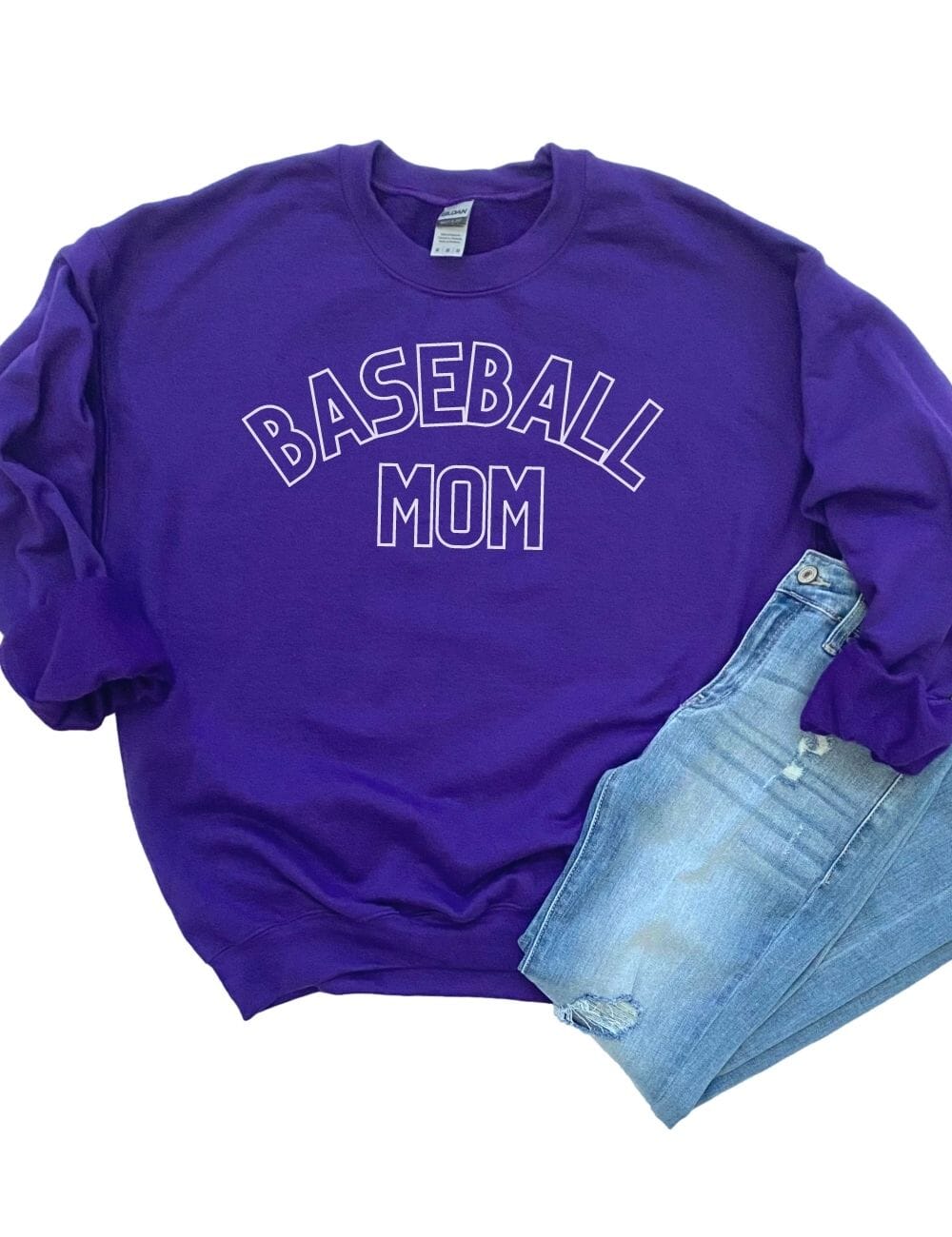 Baseball Mom Unisex Heavy Blend™ Crewneck Sweatshirt - Many Colors - Sydney So Sweet