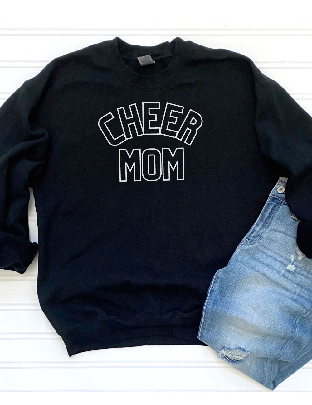 Cheer Mom Unisex Heavy Blend™ Crewneck Sweatshirt - Many Colors - Sydney So Sweet