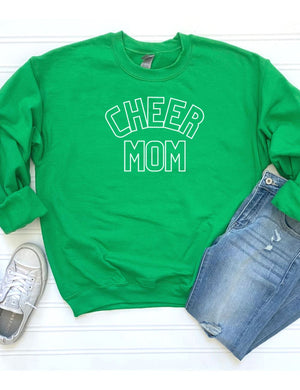 Cheer Mom Unisex Heavy Blend™ Crewneck Sweatshirt - Many Colors - Sydney So Sweet
