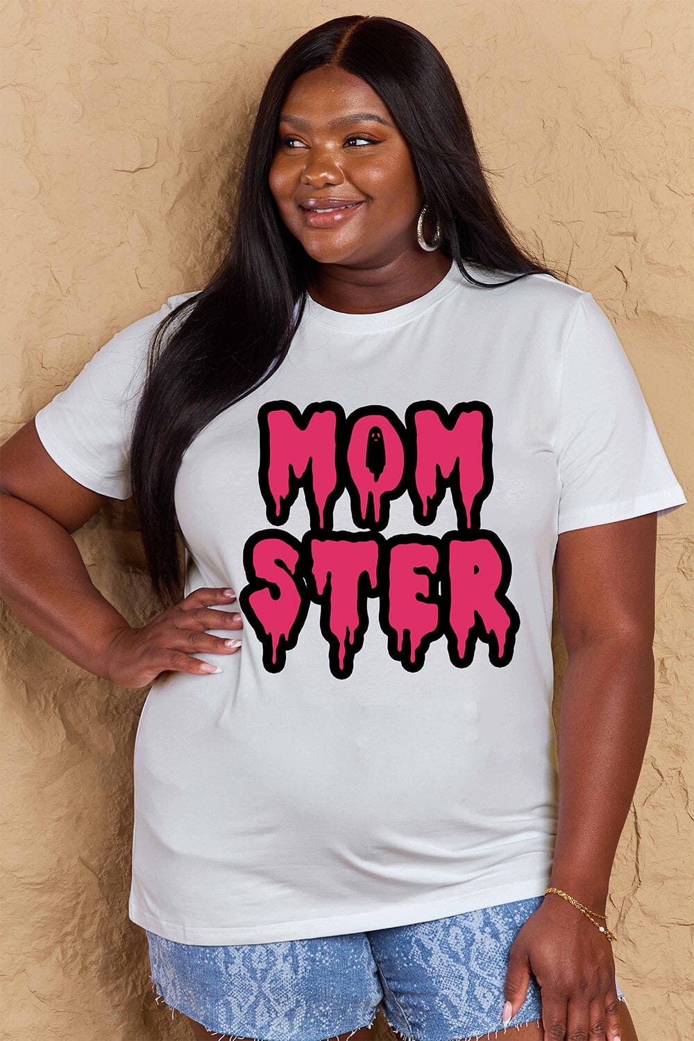 MOM STER Graphic Cotton T-Shirt - Sydney So Sweet