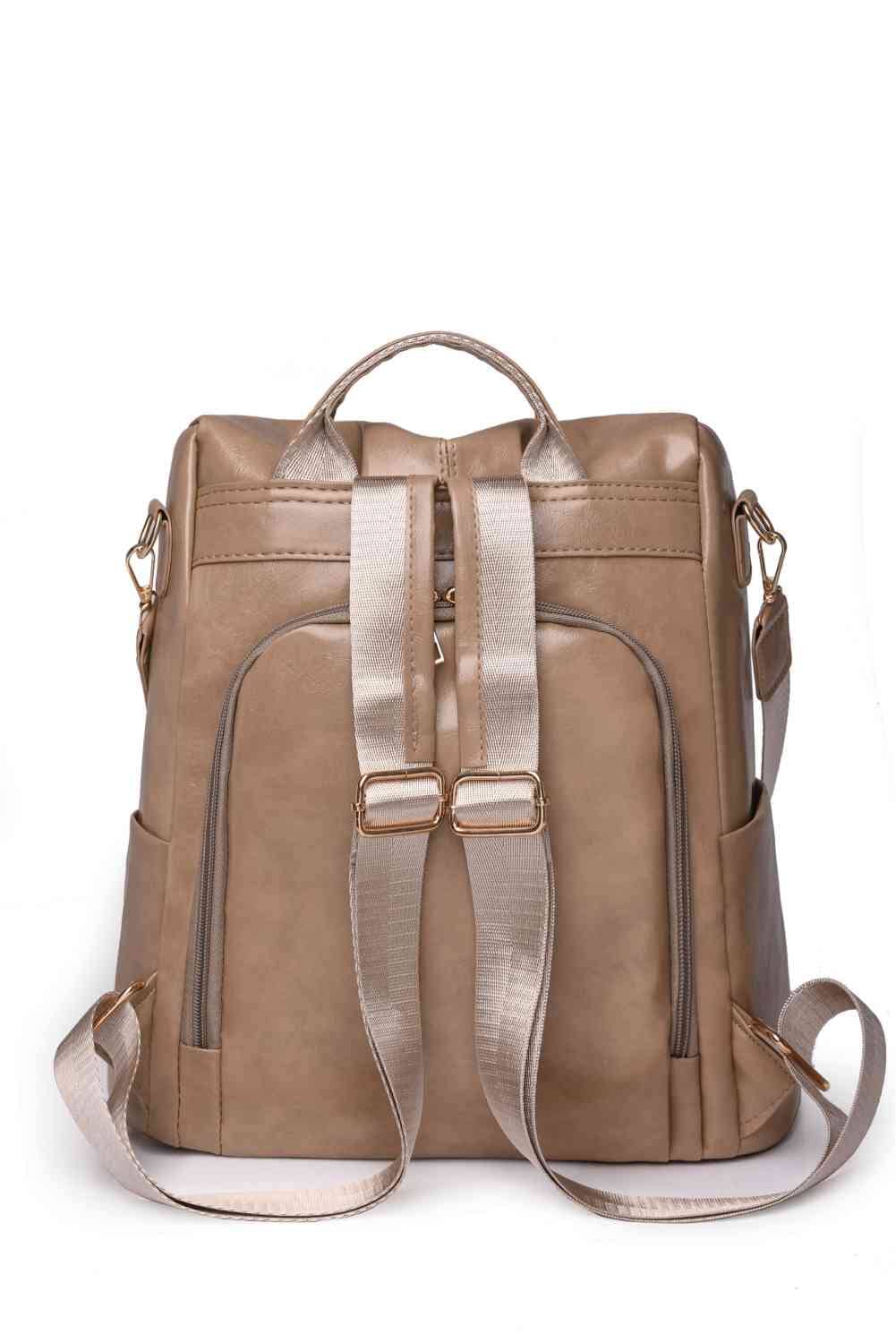 Zipper Pocket Backpack - Sydney So Sweet