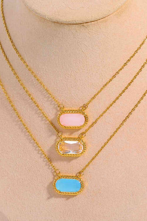Copper 14K Gold-Plated Pendant Necklace - Sydney So Sweet