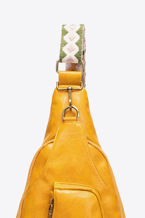 All The Feels PU Leather Sling Bag - Sydney So Sweet