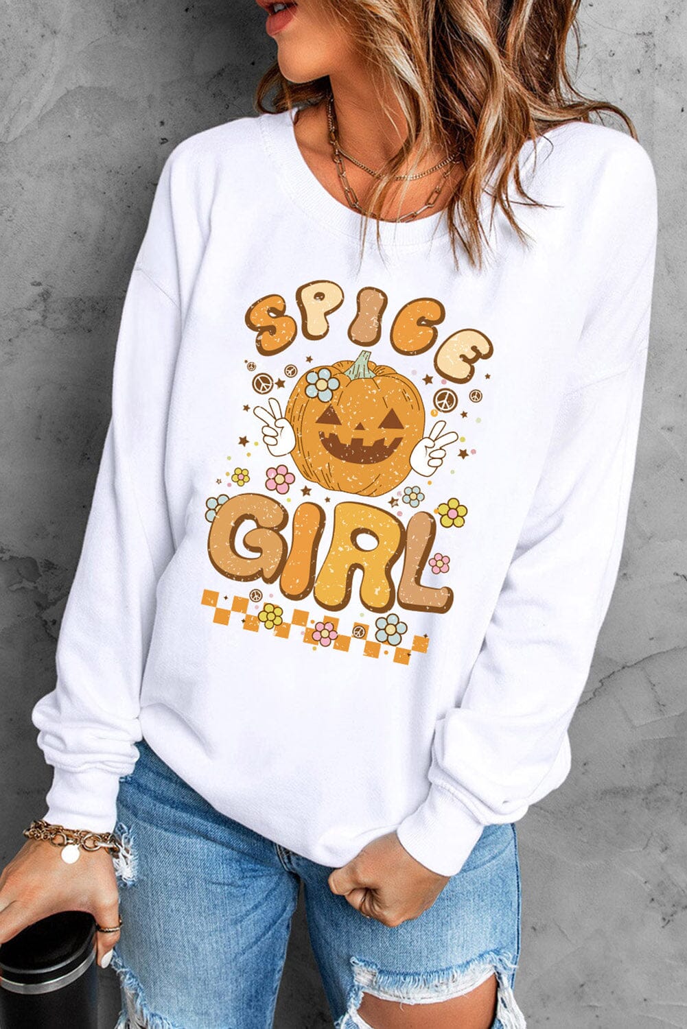 Long Sleeve SPICE GIRL Graphic Sweatshirt - Sydney So Sweet