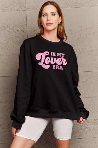 IN MY LOVER ERA Round Neck Sweatshirt - Sydney So Sweet