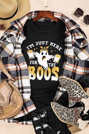 Just Here for the Boos Graphic T-Shirt - Sydney So Sweet